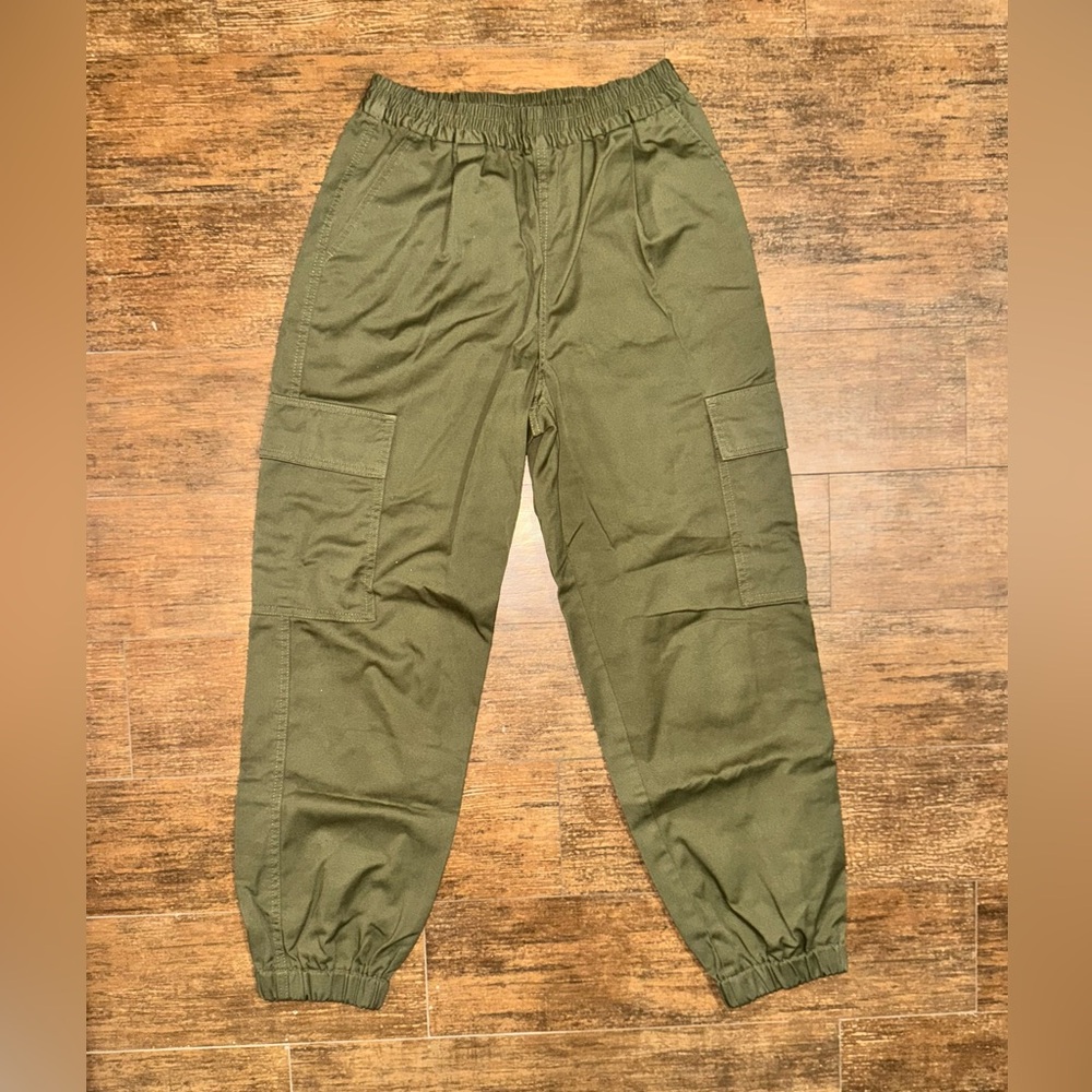Olive Green Cargo Pants
